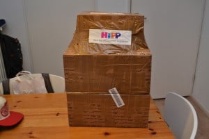HIPP inhoud pakket postpakket proefpakket 