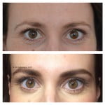 voor en na wenkbrauw behandeling amsterdam gimme brows
